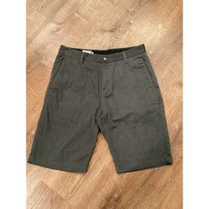 Volcom men's 10" charcoal gray shorts 10"  size 30